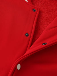 AFRO HOUSE VARSITY JACKET -TWO TONED FLEECE