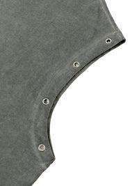 HOUSE DISTRESSED GROMMET EYELET TANK TOP