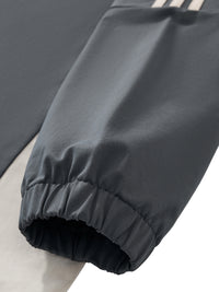AMAPIANO COLOR-BLOCK V-NECK LONG SLEEVE