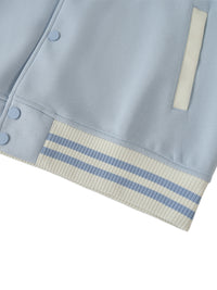 LOG DRUM LIFE VARSITY JACKET – TWO TONED FLEECE