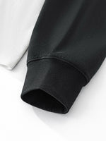 III STEP LAYERED CONTRAST SLEEVE T-SHIRT