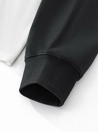 III STEP LAYERED CONTRAST SLEEVE T-SHIRT