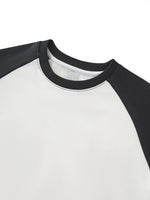 I ❤️ AMAPIANO WOMEN'S HEAVY TWO-TONE CROP SWEATSHIRT
