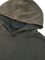 HOUSE HEADS VINTAGE WASH FRAYED-HEM HOODIE